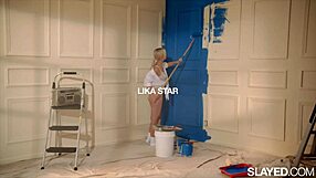 Slayed gorgeous duo lika & vanna devour each other