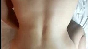 Latina milf rides her lover passionately in homemade scene