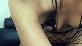 Morenita Performs on Webcam.