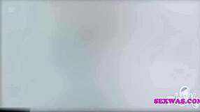 Young pretty woman explores her body through intimate masturbation