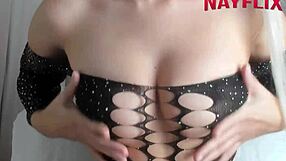 Imagine if you were my cuckold, watching this sexy blonde