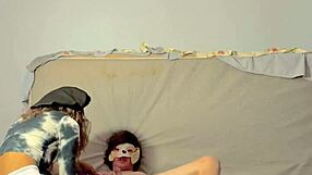 Dominatrix teases with findom control