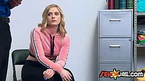 on her knees sucking big white dick