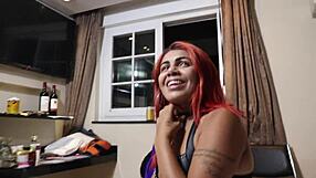 Za scénou s brazilskou černou skupinou Ruiva Michelly a Myke Brazil