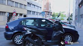 Blonde milf in lingerie eagerly left her job for porn, sucking cock and getting amateur blowjobs