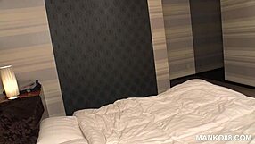 Asian Couple Showers While Sucking Cock in Doggystyle Fetish.