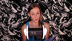 Femdom girls humiliating with ball kicking and domination 😈