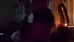 latina girl teases with ass striptease and ripped clothes