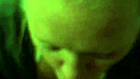 Watch my wife sucking that big cock like a pro milf