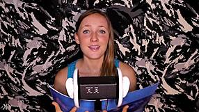 Femdom girls humiliating with ball kicking and domination 😈