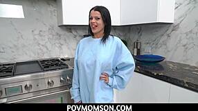 hot inked milf stepmother nadia white with stepson