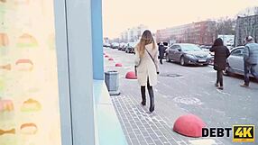 Hey, stunning Roxy Lips, how will you pay off that sexy clothing debt?