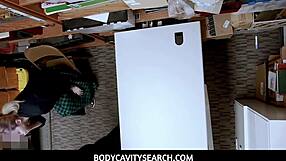 i caught this cute blonde shoplifting and fucked her hard