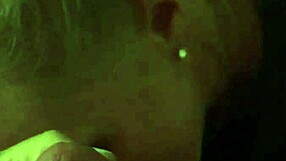 Watch my wife sucking that big cock like a pro milf