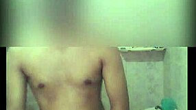 The boy receives a handjob from his mother-in-law.