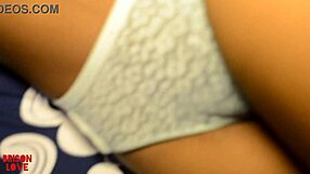 Shy teen with big tits bends over for doggystyle fucking suggestively