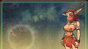 Princess handjob in akaburs star channel