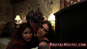 Black Teen 18+ Jade Takes Big Dick And Swallows Cum In Domination Bondage Scene