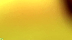 milf feels pleasure riding toy cock