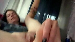 cherry sprinkles playing with my wet dildo