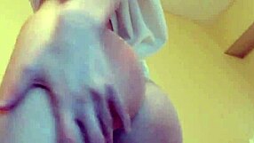 Perfect teen ass on HD cams, wanna see her tattooed pussy?