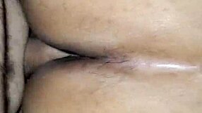 Latina wife enjoys family dinner