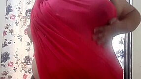 desi indian strips big tits at work