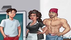 Explore the beauty of having attractive body type in Summertime Saga game play