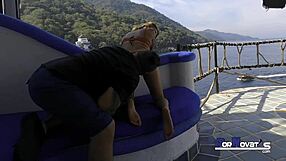 Preciosa Joven Mexicana Follando Duro al Aire Libre con Marido Mirando