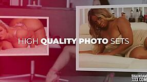 Milf Teases Door-To-Door Salesman In Lingerie Roleplay!