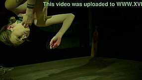 Bellinda Naughty Babe Tied Up Enjoying Kinky Dildo Sex!