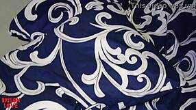 Shy teen with big tits bends over for doggystyle fucking suggestively