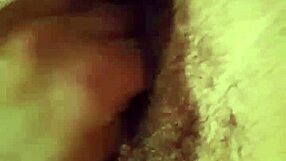 prostitute masturbates alone