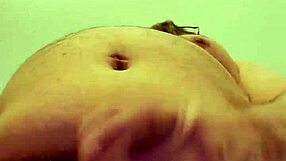 Stroking in Hotel Room with Intense Solo Pleasure