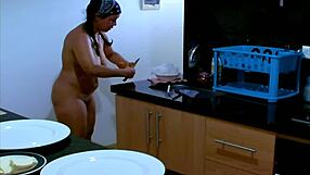 Watch Agarabas Strip on the Beach for Breakfast!