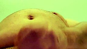 Stroking in Hotel Room with Intense Solo Pleasure