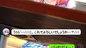 Mashu Delivers Intense Stealthy Blowjob In Hentai