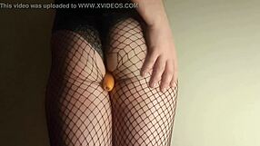 Vegan sissy slag in femdom food fetish fun 😈