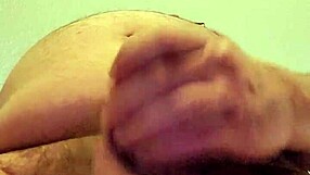 Stroking in Hotel Room with Intense Solo Pleasure