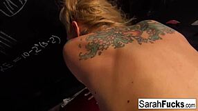 Blonde Prisoner Sarah Fucked In Jail Pov