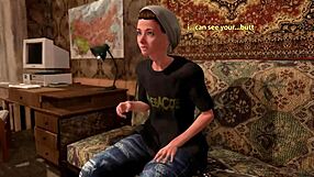 Фута Милф-Дикгерл доминирует в первом анальном опыте парня!