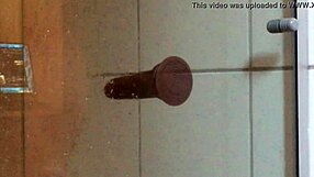 I enjoy my big ass with dildo at home.