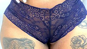 Recording my stepmom changing panties, revealing her cameltoe with hidden camera.