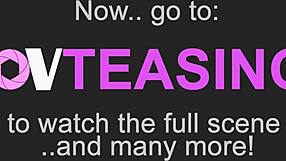 Onko tämä kaunis teini kiusoitteleva tuota isoa kyrvää hitaasti?