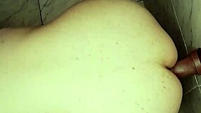 Can This BBW Brunette Handle Monster Cock Against The Wall?