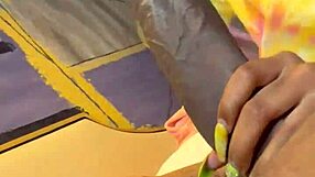 Mini the stallion shares her teen adventures with big black cock