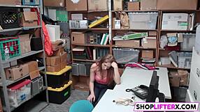 big tits cutie skylar gets punished for shop theft