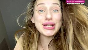 giantess towers over in a wild pov vore fantasy scene.