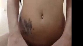 Hot amateur explores anal