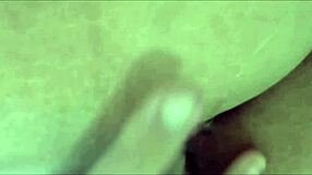 Horny latina teen fingers her pussy in POV masturbation